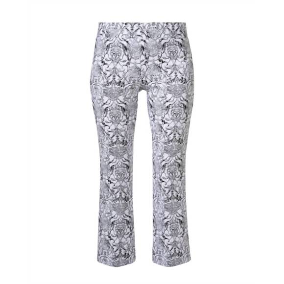 NEW ELLIOTT LAUREN printmaker pull on pant in black/white - Picture 3 of 3